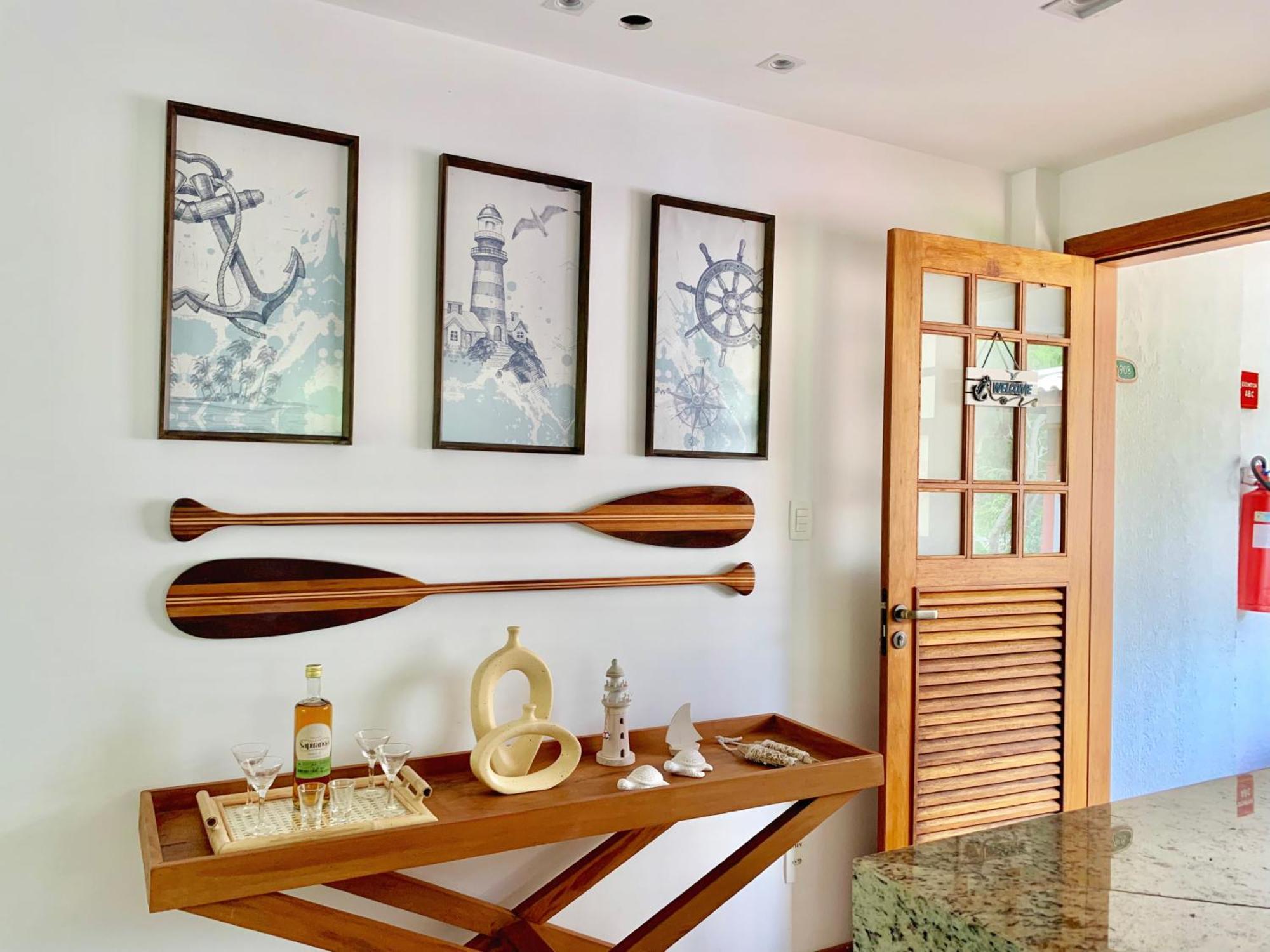Apartamento Amplo Com Varanda Aconchegante - 10 Min A Pe Da Vila De Praia Do Forte Apartment Praia do Forte