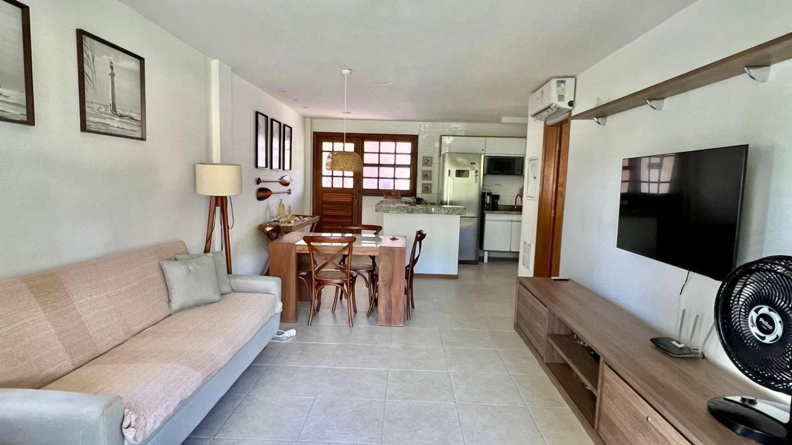 Apartment Apartamento Amplo Com Varanda Aconchegante - 10 Min A Pe Da Vila De Praia Do Forte