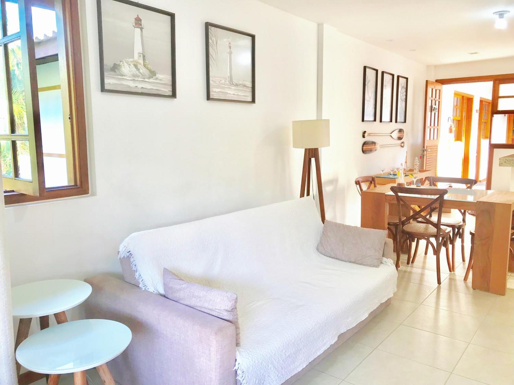 Apartamento Amplo Com Varanda Aconchegante - 10 Min A Pe Da Vila De Praia Do Forte Praia do Forte